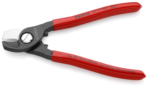 Ręczne nożyce do przewodów Knipex 95 11 165 z otwartymi ostrzami