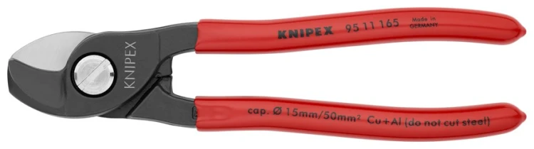 Knipex 95 11 165 nożyce do kabli miedzianych i aluminiowych