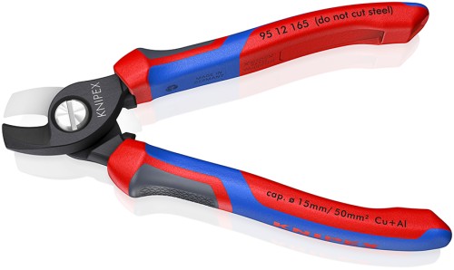 Knipex 95 12 165 ręczne nożyce do przewodów 50 mm²