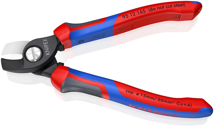 Knipex 95 12 165 ręczne nożyce do przewodów 50 mm²