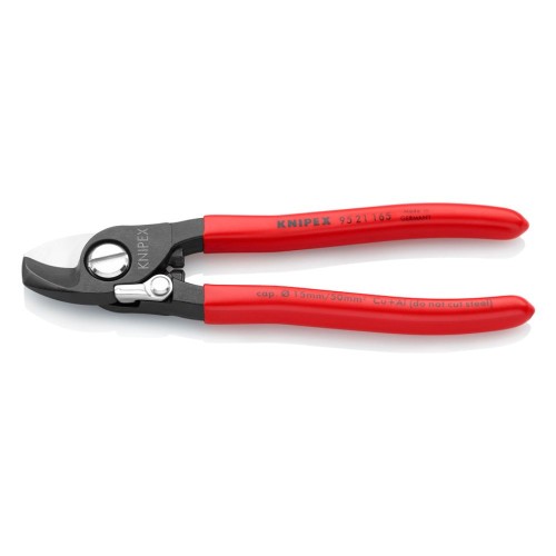 Nożyce do kabli Knipex 95 21 165 ze sprężyną rozwierającą