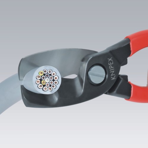 Knipex 95 11 200 cięcie grubego kabla miedzianego do 70 mm²