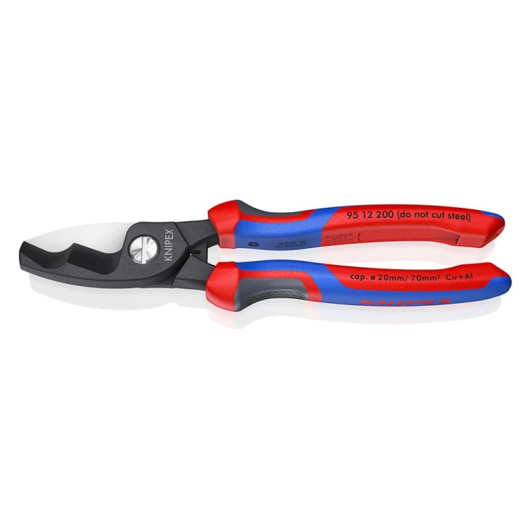 Nożyce do cięcia kabli Knipex 95 12 200 200 mm 70 mm²