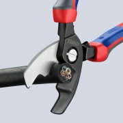 Knipex 95 12 200 cięcie grubego kabla miedzianego i aluminiowego