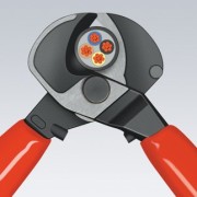 Knipex 95 17 500 cięcie grubego kabla miedzianego Cu