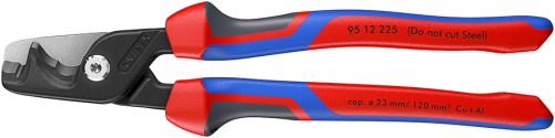 Nożyce do kabli Knipex StepCut XL 95 12 225 – rękojeści Comfort