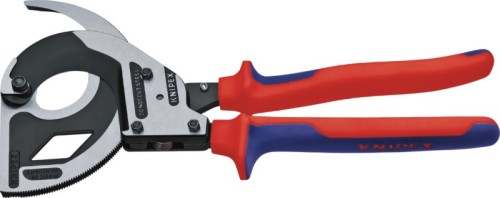 Nożyce zapadkowe do kabli Knipex 95 32 320 – 320 mm, do 60 mm
