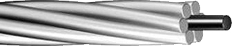 Przewód ACSR przeznaczony do cięcia nożycami Knipex 95 32 340 SR