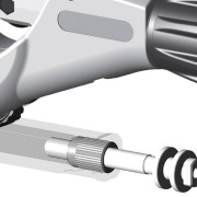 Mechanizm regulacji obcinaka do rur Montero E251-0335