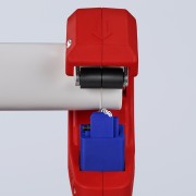 Krawędź rury po obróbce obcinakiem Knipex 90 23 02 BK
