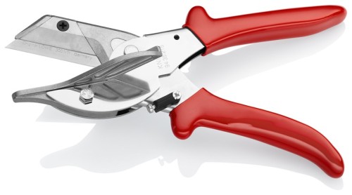 Nożyce uciosowe Knipex 94 35 215 z prowadnicą do cięcia pod kątem