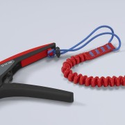 Szczypce Knipex NexStrip 12 72 190 – mocowanie linki zabezpieczającej narzędzie