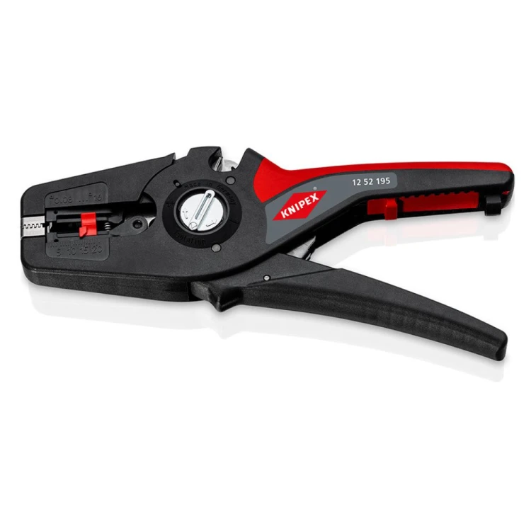 Ściągacz izolacji samonastawny Knipex PreciStrip 16 12 52 195 – 0,08–16 mm²