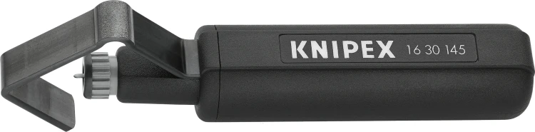 Ściągacz izolacji zewnętrznej Knipex 16 30 145 do kabli Ø 19–40 mm – widok narzędzia