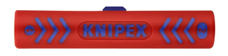 Ściągacz do kabli koncentrycznych Knipex 16 60 100 SB widok z góry