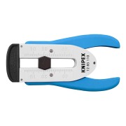 Ściągacz izolacji do światłowodów Knipex 12 85 110 SB – włókna Ø 0,125 mm