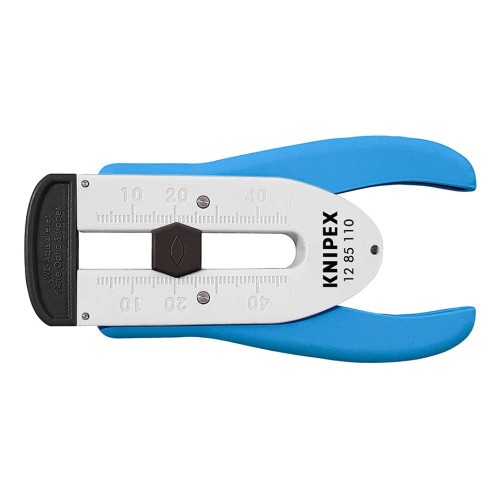 Ściągacz izolacji do światłowodów Knipex 12 85 110 SB – włókna Ø 0,125 mm