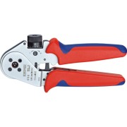 Szczypce zagniatające Knipex 97 52 65 do okrągłych styków PIN 0,14–6,0 mm² – widok boczny