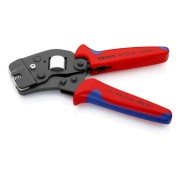Szczypce zagniatające samonastawne czołowe Knipex 97 53 08 do tulejek kablowych 0,08–10 mm² – 190 mm