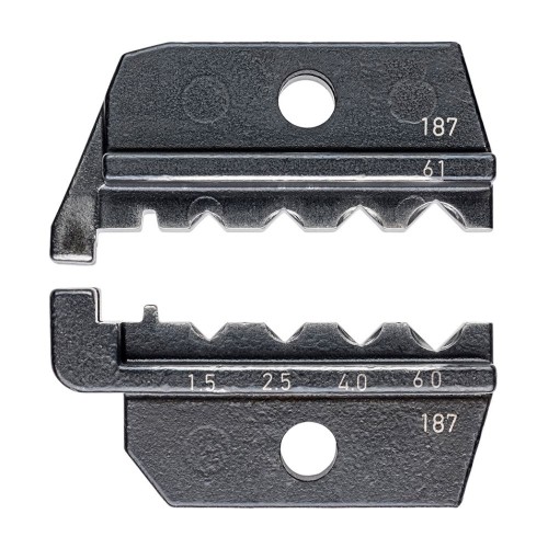 Wymienne matryce Knipex 97 49 61 do czteropunktowego zaciskania styków okrągłych 1,5–6 mm²