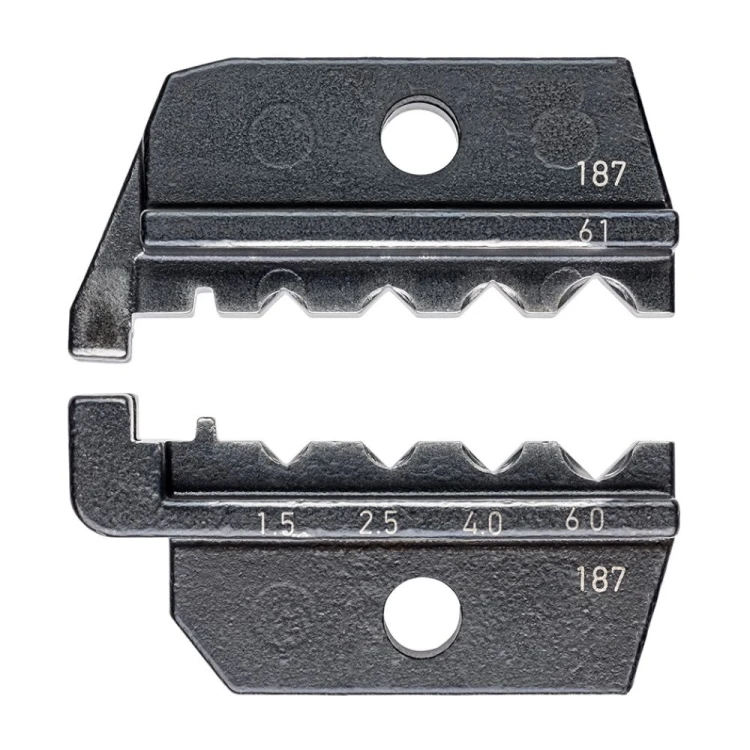 Wymienne matryce Knipex 97 49 61 do czteropunktowego zaciskania styków okrągłych 1,5–6 mm²