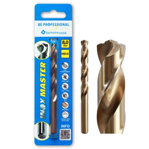 Wiertło kobaltowe INOX-MASTER BMM 2,0 mm w opakowaniu blister