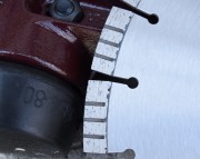 ENPRO Supernova - duże zbliżenie na segment tarczy, segmenty turbo 12mm